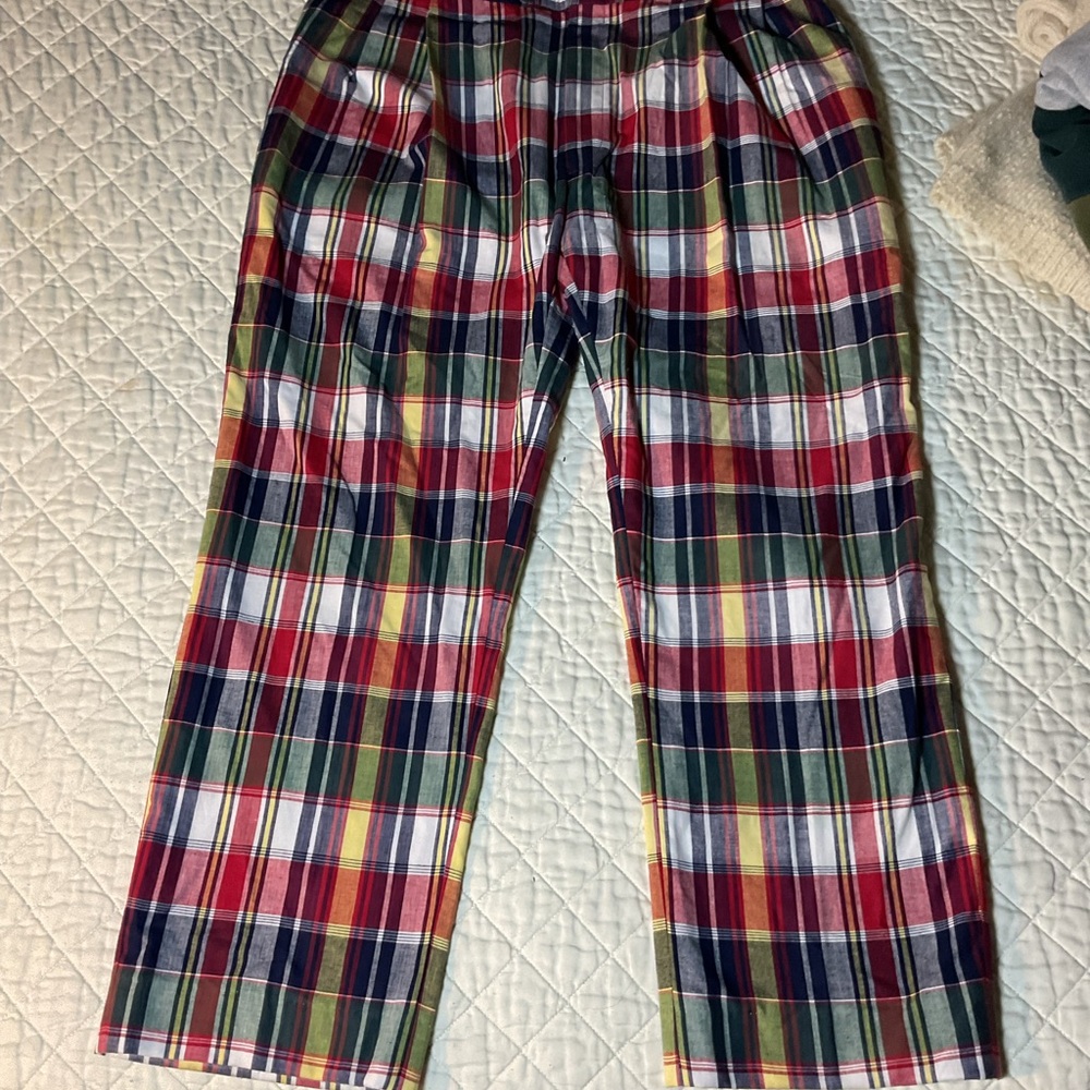 Berle Multicolor Plaid Chinos